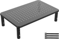 Grifema GB1051 Metal Adjustable Monitor Stand Riser for Desks, with Mesh Platform Laptop, 3 Height Levels, up to 20KG