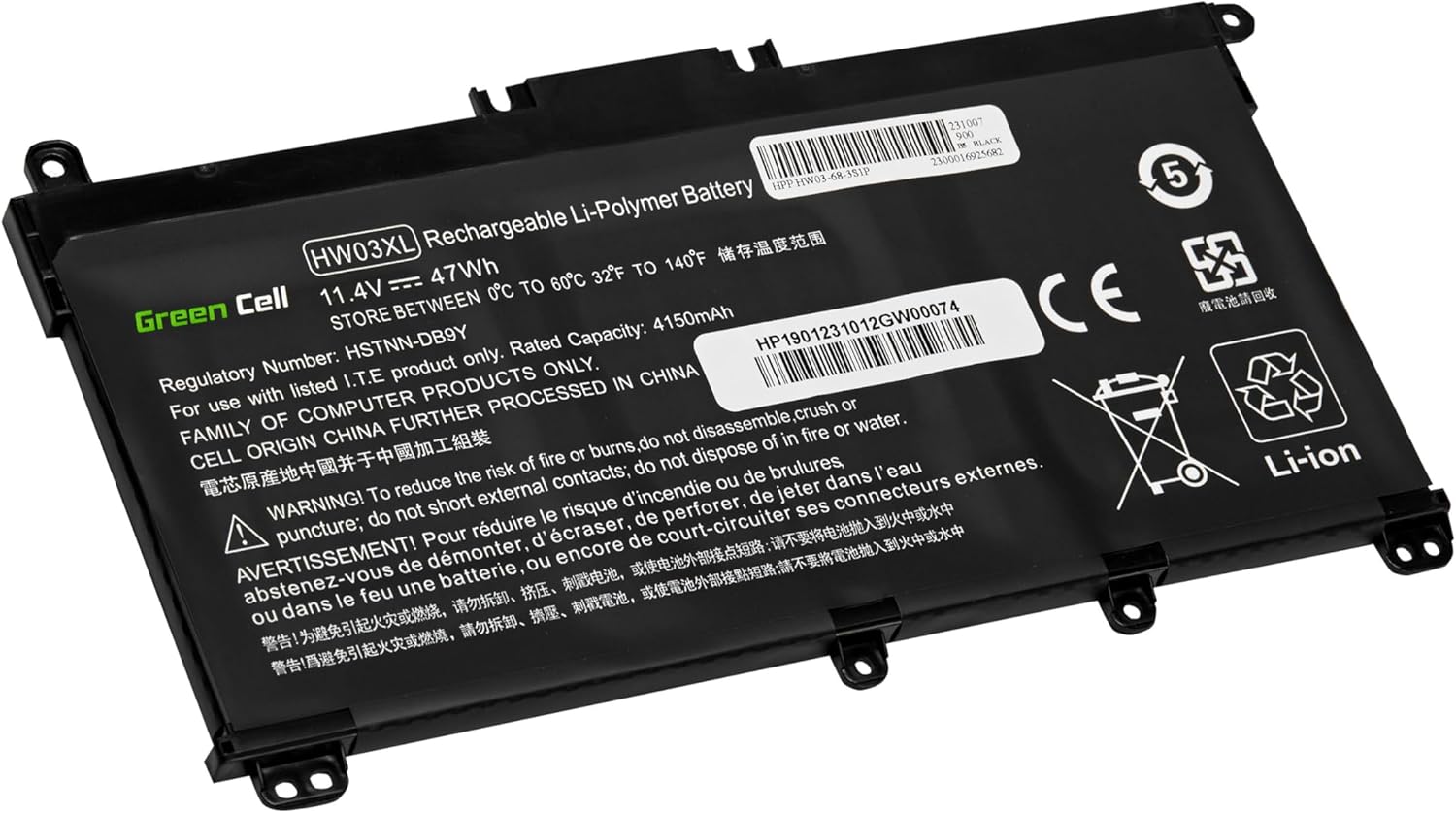 Battery for HP 250 G9 255 G8 255 G9