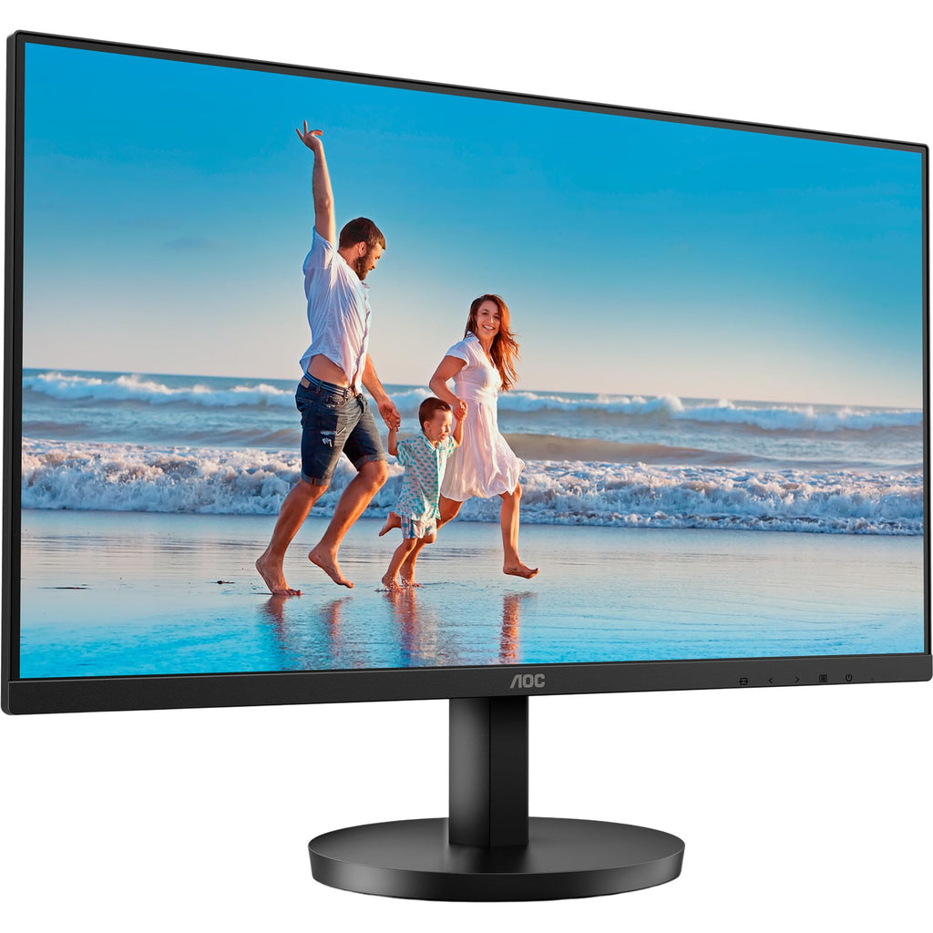 AOC 24B3HA2-24 Inch FHD monitor, IPS, 100Hz, 1ms, Ultra Narrow Boarder, FlickerFree, Adaptive Sync (1920 x 1080 250 cd/m HDMI 1.4 / DP 1.4)