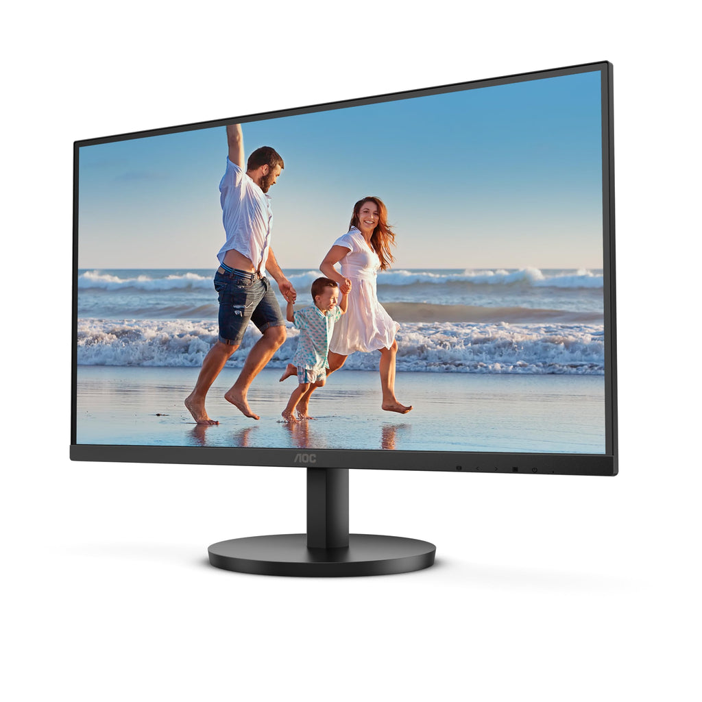 AOC 24B3HA2-24 Inch FHD monitor, IPS, 100Hz, 1ms, Ultra Narrow Boarder, FlickerFree, Adaptive Sync (1920 x 1080 250 cd/m HDMI 1.4 / DP 1.4)