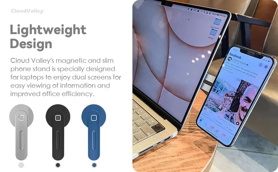 Magnetic Laptop Phone/PC Holder